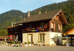 18.09.2009, Schweiz, Bahnhof Boltigen im Niedersimmental