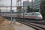 401 580-6 am 25.10.2014 bei der Einfahrt in den Bahnhof von Basel SBB.