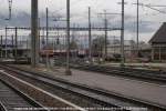 Kleiner Situations-berblick gestern im Gterbahnhof Buchs SG:
Doppel 1116, 1116 041 *EM-Niederlande* und Doppel Re 4/4 II / III
12.11.08