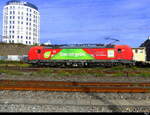 DB - Lok 193 357-1 mit Güterzug unterwegs in Pratteln am 05.10.2023