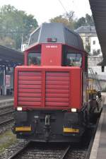 SCHAFFHAUSEN (Kanton Schaffhausen), 01.10.2014, 234 002-4 bei Arbeiten an Gleis 4