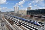 Abgestellter TGV-Duplex in Zürich Hardbrücke. (28.07.2016)