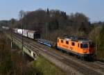 Re 4/4 11320 Interregio Cargo bei Mellingen.