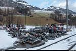 Nur ein Haufen Altmetall... <br>Erlenbach im Simmental, 2. Januar 2018.