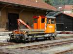 bls - Baudienst Tm 2/2 236 372-9 im Bahnhof Grenchen Nord am 10.04.2011