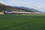 BLS: BLS Cargo Lokomotive im Personenverkehr:  AKE Rheingold Basel-Domodossola mit Re 475 Vectron X4E bei Oberbuchsiten am 13.