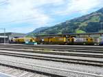 Alpha Rail Team - Ganzer Zug abgestellt in Frutigen am 17.09.2012