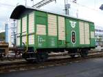 Dienstwagen der RM ..X 40 62 94 14 100-6 im Bahnhof Oberburg am 07.10.2006