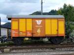 Dienstwagen X 40 62 94 13 180-9 Abgestellt im Bahnhof von Oberburg am 07.10.2006