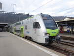 BLS - Triebzug RABe 515 003-2 als Regio nach Belp in Bahnhof Biel am 18.11.2017