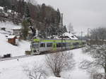 BLS - Triebzug RABe 535 125-9 unterwegs in Truebschachen am 10.12.2017