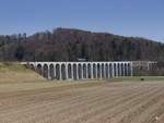 Ciné Tunnel Kino /RM / BLS - Triebwagen ABe 526 290-2 ( ex SOB ABe 4/4 11 ) bei Gümmenen unterwegs nach Kerzers an die GV des Cinè Tunnel Kino Vereins am 24.03.2018