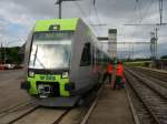 RE Ltschberg RABe 535 101 am 7. Juli 2008 in Rosshusern auf Testfahrt