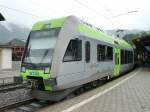 bls - Ltschberger Triebzug RABe 535 106-9 im Bahnhof Zweisimmen am 21.07.2012