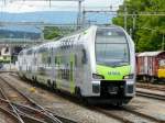 BLS - Triebzug RABe 515 005-7 abgestellt in Lyss am 25.06.2013