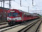 BLS - Regio von Thun nach Solothurn im Bahnhof Konolfingen am 01.06.2014