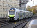 BLS - Triebzug RABe 515 010-7 im Bahnhofsareal von Bern am 08.10.2014