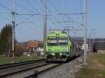 BLS - Regio nach Thun unterwegs bei lyssach am 20.02.2015