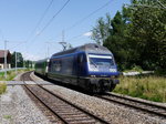 BLS - 465 005-7 vor RE Bern - Luzern bei der durchfahrt in Tägertschi am 30.07.2016