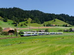 BLS - Regio von Langnau nach Bern bei Zäziwil am 30.07.2016