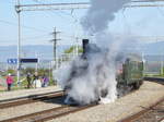 Whisky Train mit der Eb 3/5  5810 in Kerzers am 22.04.2017