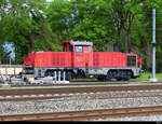 CH-LPAG - Ex SBB Am 92 85 8 841 028-4 abgestellt im Bahnhofsareal in Nyon am 06.05.2022