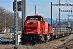 SBB Am 843 020-9 (MaK 1700) stand am 22.02.2020 in Rorschach