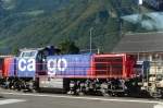 SBB AM 843 052 im Bahnhof Altdorf, 3.10.11