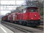 Bm 4/4 18444 verlsst mit dem Lschzug Rorschach Richtung St.Gallen. (15.01.2007)