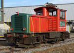 Tm 98 85 5232 175-0 CH-JÜST von Stauffer Schienen- und Spezialfahrzeuge AG in Frauenfeld abgestellt am 9. Dezember 2016.
Foto: Walter Ruetsch
