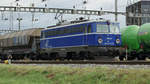 WRS 1042 041-0 (ehem. ÖBB) mit Tagnpps Güterwagen
Basel am 23.1017