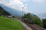 Ae 6/6 11465 mit Gterzug nach Buchs SG am 01.07.2009 bei Unterterzen