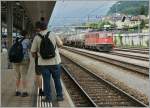 Freude an der (Bahn)-Fotografie II: Genre teilt man hin und wieder mit den BB.de Fotografen nicht nur das Hobby, sondern auch das Bild...
A6/6 in Spiez am 29. Juni 2011