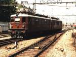 273 Ae 8/8 (BLS) auf Bahnhof Spiez am 21-07-1995.