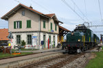 VHE/ Verein Historische Eisenbahn Emmental:  Anlässlich der Huttwiler Dampftage 2016 fand am 1.