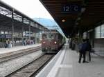 bls - Re 4/4 174 mit Gterzug bei der durchfahrt im Bahnhof Olten am 23.05.2011