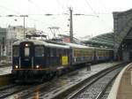Re 4/4' 10008 der Centralbahn AG steht mit Sonderzug in Kln Hbf. 17.04.09