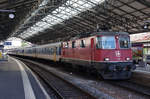 SBB: EW II Pendel mit Re 4/4 11 191 und Re 4/4 II 11 193 an beiden Enden in Lausanne am 20. Mai 2017.
Foto: Walter Ruetsch