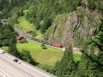 125 Jahre Gotthardbahn - Der zweite Teil unserer Wanderung am Gotthard fhrt uns von Gurtnellen nach Amsteg.