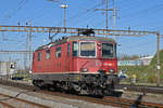 Re 420 289-1 durchfährt den Bahnhof Pratteln. Die Aufnahme stammt vom 24.03.2020.
