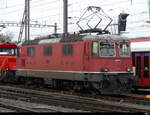 SBB - Re 4/4 420 152 im Biel am 15.01.2023