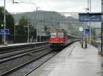 SBB - Re 4/4 11120 mit Schnellzug bei der durchfahrt im Bahnhof Liestal am 28.07.2012
