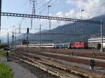 Anstelle eines ICN verkehrte das Zugspaar IC 555/566 am 02.06.2014 mit Lok&Komp.