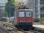 SBB - Re 4/4  11367 unterwegs im Bahnhof Prattelen am 05.05.2014