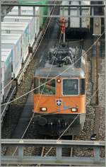 Die SBB Re 4/4 II 11320 in Lausanne Triage.
15. Okt. 2014