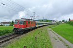 Gottardo 2016 Ersatzverkehr; Da diverse EWIV Pendel am und im Gotthard gebraucht wurden, verkehrten am Wochenende 04./05.06.2016 3 verschiedene EWI/II Pendel auf den IR Zrich-Konstanz.