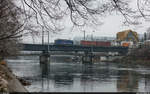 SBB Cargo Re 421 371 mit Güterzug Solothurn - Frenkendorf am 6.