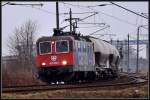 421 375-7 kommt von der Insel Rgen und weiter geht`s in Richtung Rostock.  Stralsund am 13.03.10 