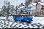 M-Rail AG Re 456 111 am 18. Dezember 2017 bei der Durchfahrt in Winterthur.