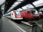 ICN und Re 460 treffen sich in Zrich HB